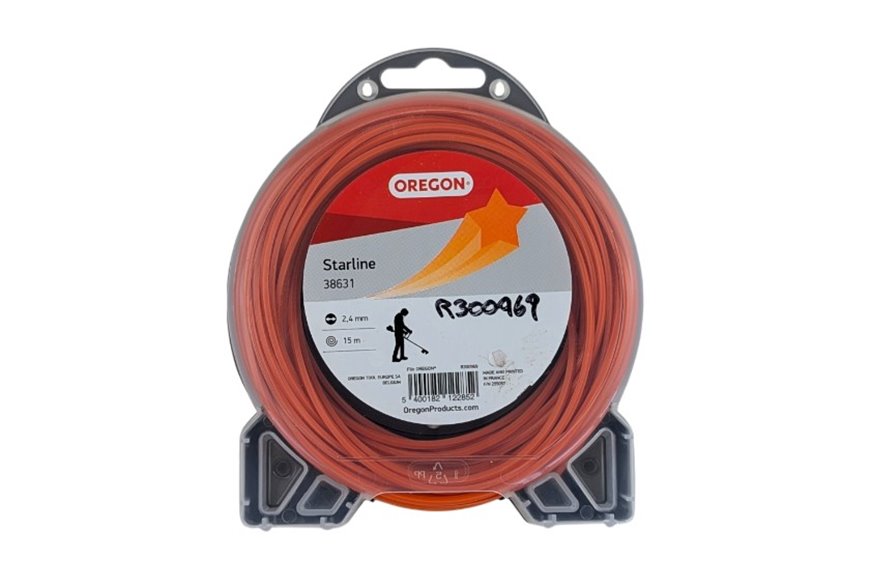 Filo per Decespugliatore Oregon Starline - 2,4 - 15M - Valva