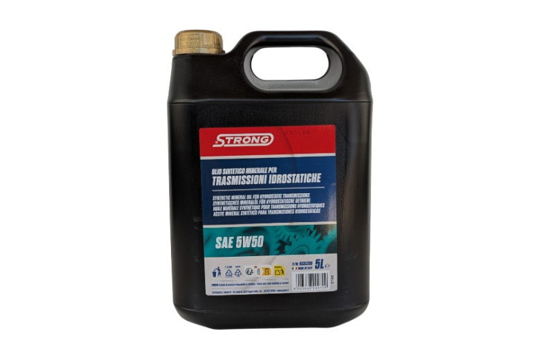 Strong oil for Hydrostatic Transmissions And Change Automatic SAE 5W50 - 5 Liters - Rif. R331209