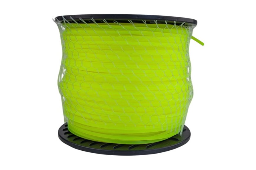 Strong Brush Cutter Line - Ø 3.3 mm - Square - 2 kg Spool