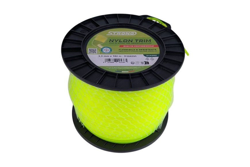 Strong Brush Cutter Line - Ø 3.3 mm - Square - 2 kg Spool