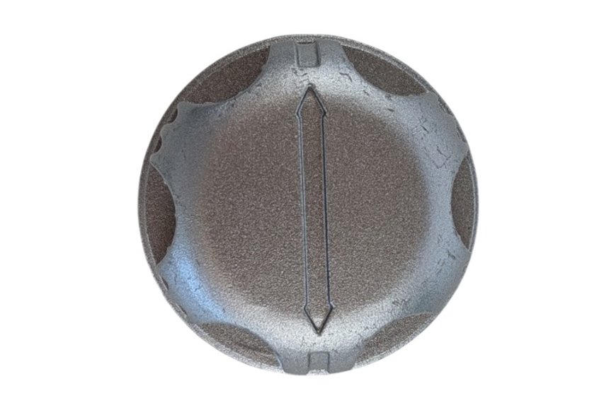 Pomello in alluminio per testina decespugliatore Easy Work Ø 130 mm