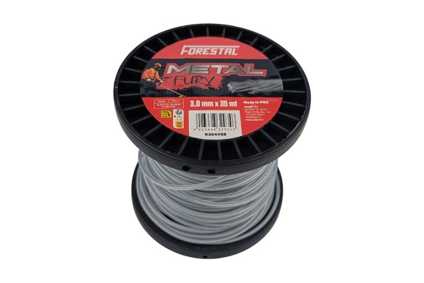 Brush Cutter Line with 3 mm Metal Core x 35 m 1 lb