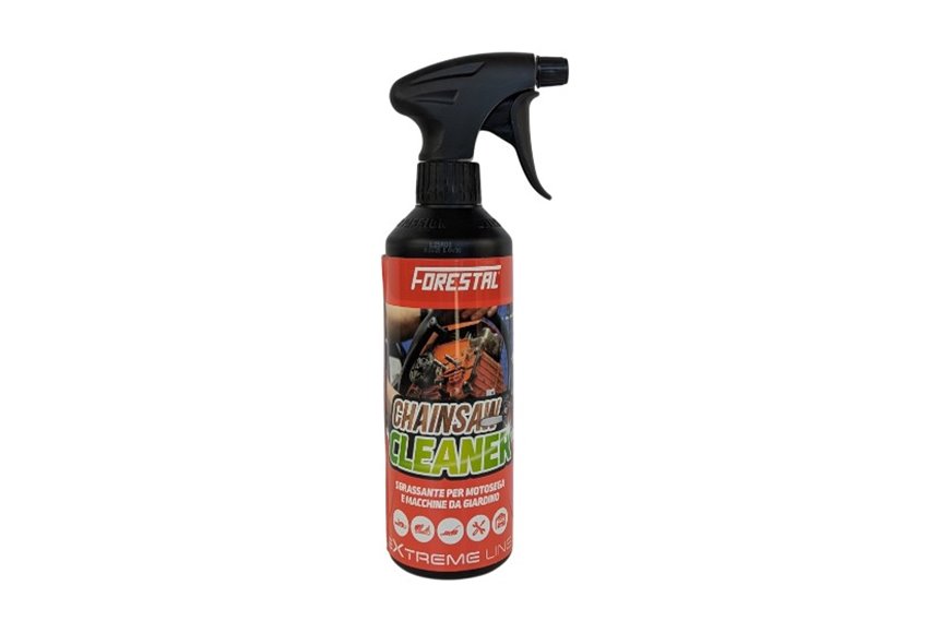 Spray 500 ml Chainsaw cleaner degreaser for chainsaws and garden machinery