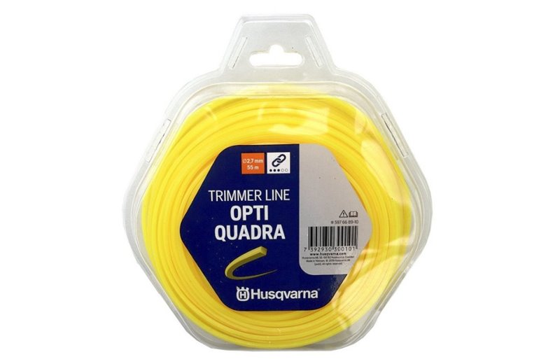 Husqvarna-Faden für Freischneider Opti Quadra – 2,7 mm x 55 Meter