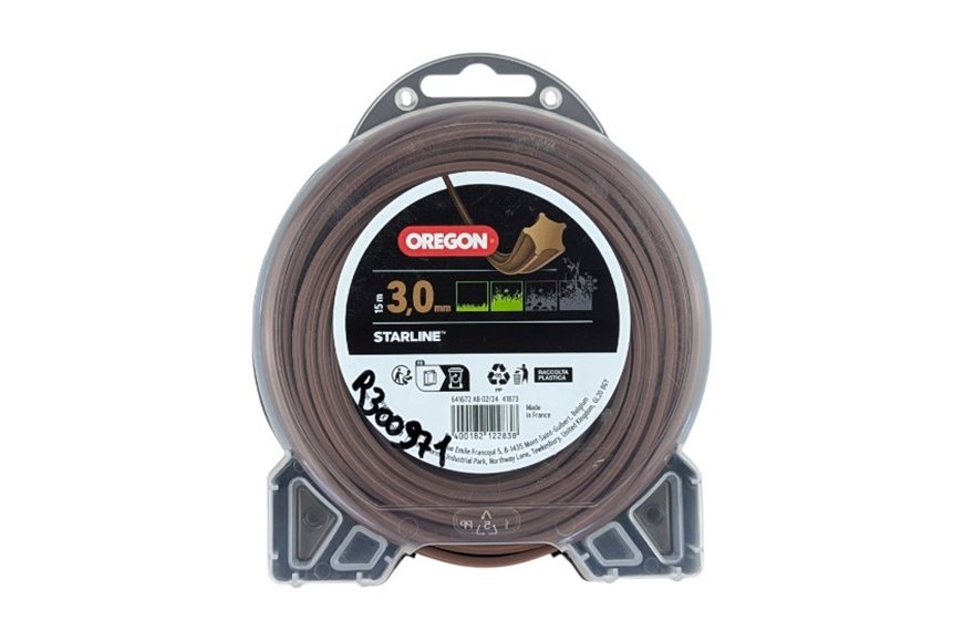 Oregon Starline Brush Cutter Line - 3.0 mm - 15 m - Valve