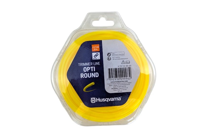 Husqvarna-Faden für Freischneider Opti Round – 2,7 mm x 12 Meter