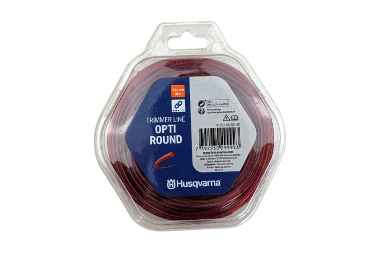 Husqvarna Opti Round Trimmer Line - 3.0mm x 10m