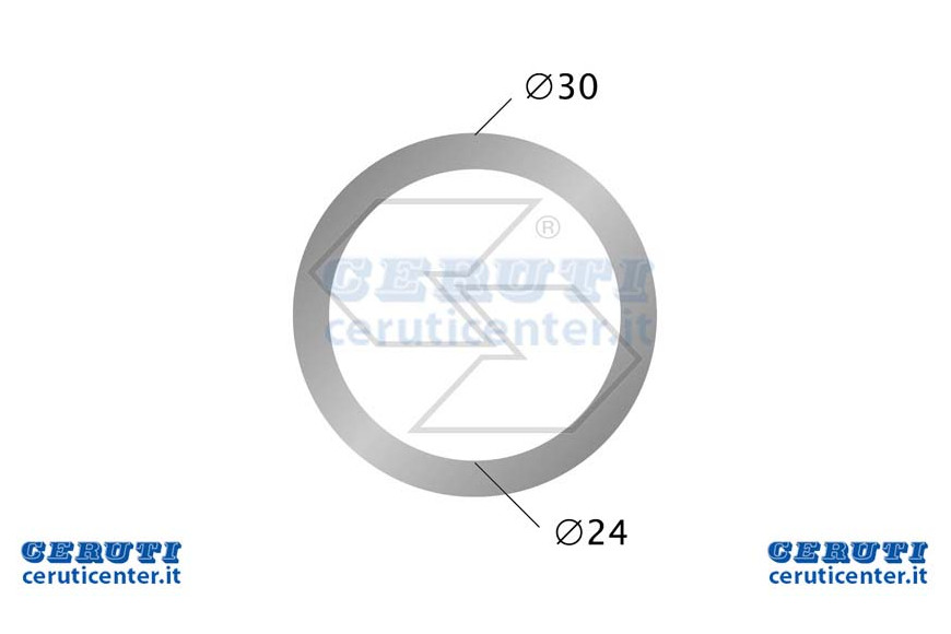 Washer Aluminium Ø 24X30