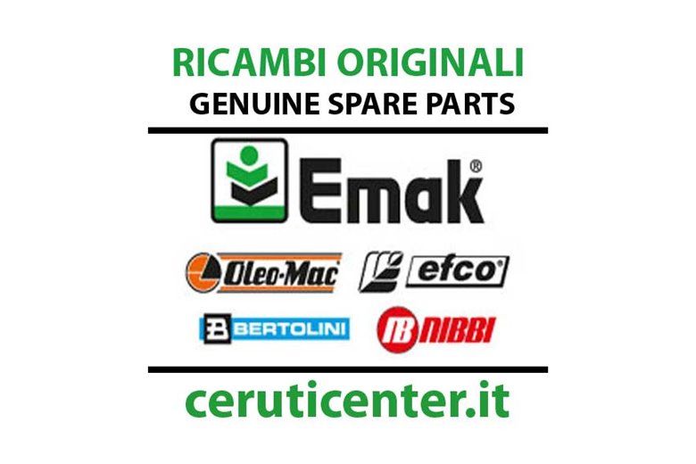 EMAK G382564151E1R - Piatto, Nero | Originale