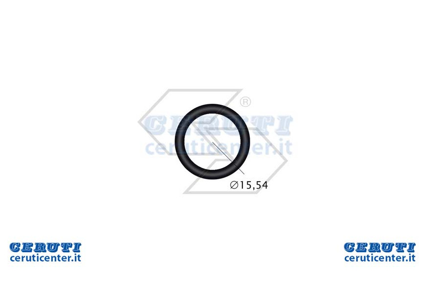 O-Ring Ø 15.54 inches - Section 2.62