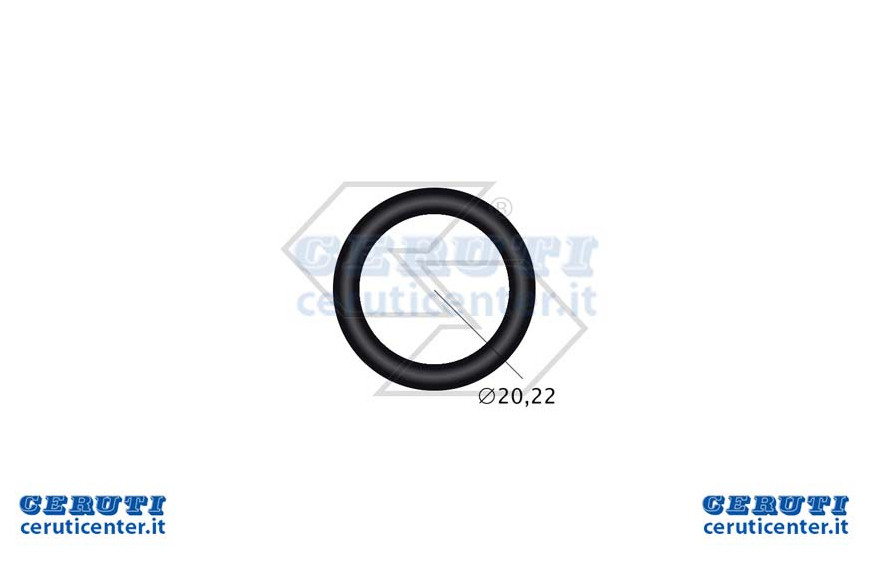 O-Ring Ø 20.22 pulgadas - Sección 3.53