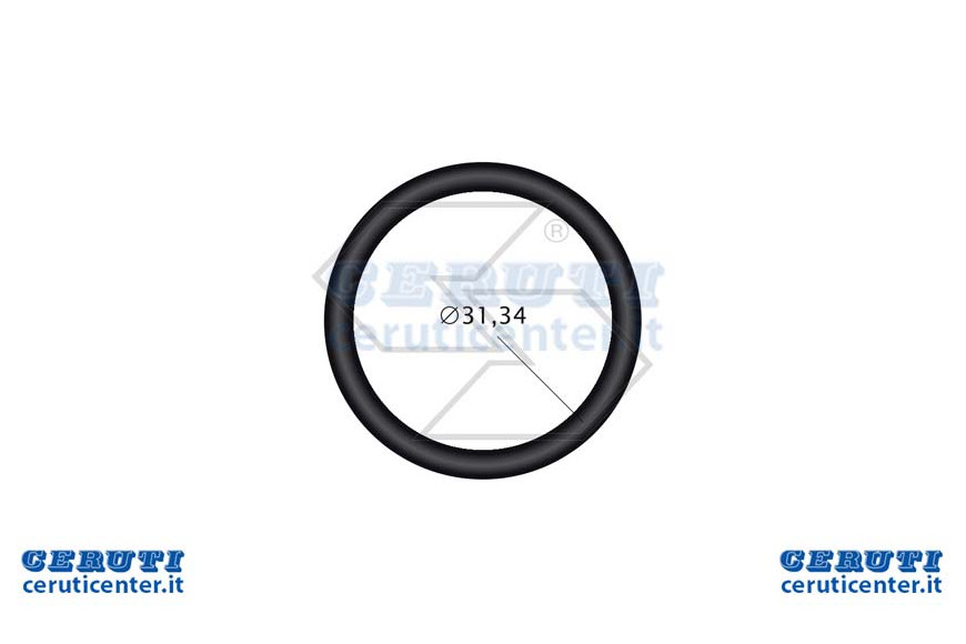 O-Ring Ø 31.34 inches - Section 3.53