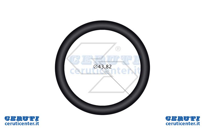 O-Ring Ø 43.82 pulgadas - Sección 5.33