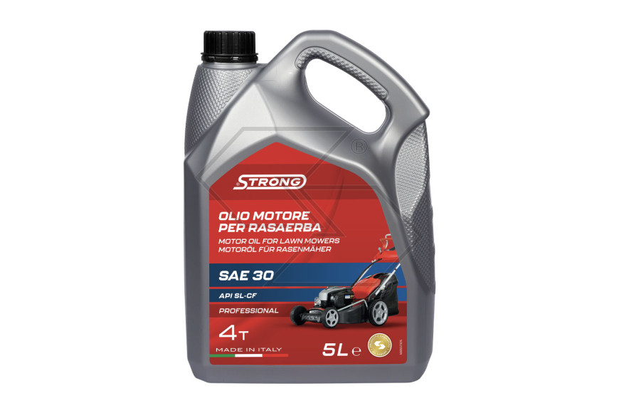 Engine Oil For Lawnmowers Strong Sae-30-5 Liters - Rif. R331199