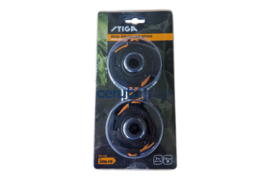 2X Rocchetto Con Filo Per Gt 300E Kit - 1911-9301-01 - Originale Stiga