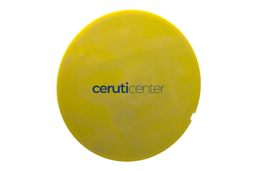 Smooth Hub Cap D 210 [Yellow] - Stiga Genuine Part - 122110266/0