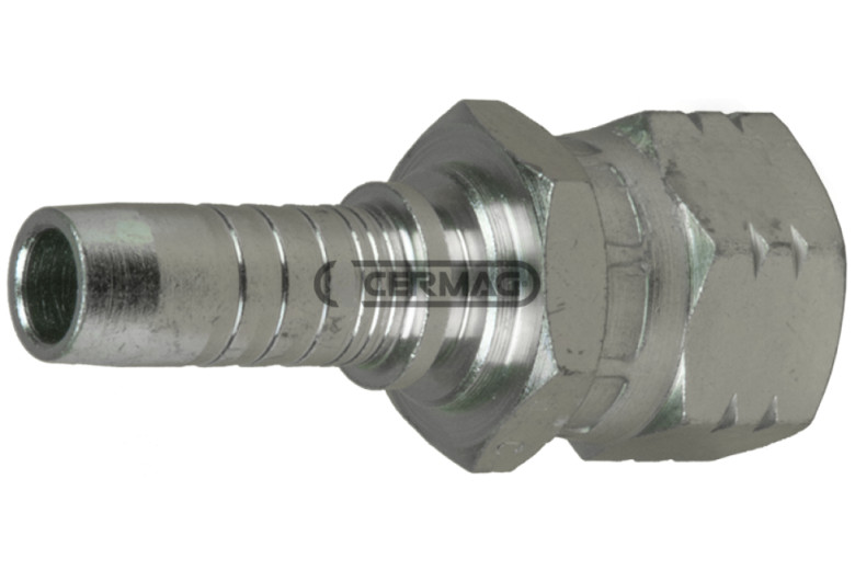 Racor Recto Hembra - Serie Komatsu Diámetro Manguera 1" 1/2 - 38 Mm Rosca M42X1.5 - Ref. 82595