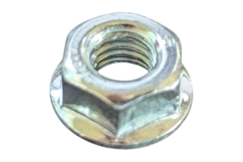 Dado Flangiato Zigrinato M8 Din 6923 - Originale Stiga - 112154220/0  - sostituisce - 123120004/0