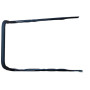 Black Upper Handle with Rubberized Grip - Original Stiga - 381007571/2 - Replaces - 381007571/1