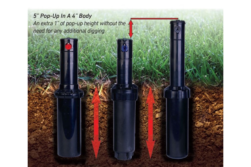 Aspersor dinámico emergente Toro T5 RapidSet – Original
