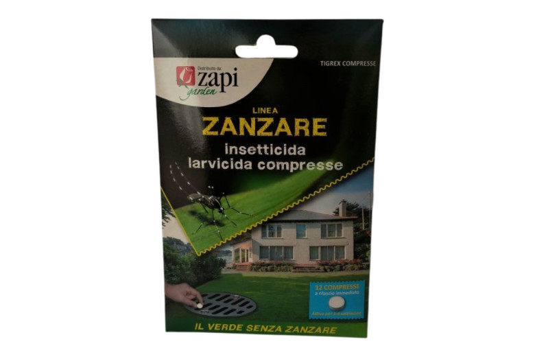 Tabletas repelentes de mosquitos ZAPI originales, paquete de 12
