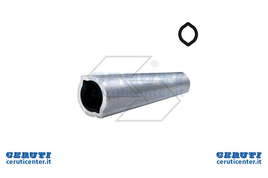 Cardano Tube ovale 23,5X31 3 Mètres