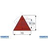 Réflecteurs Triangle. 2 trous