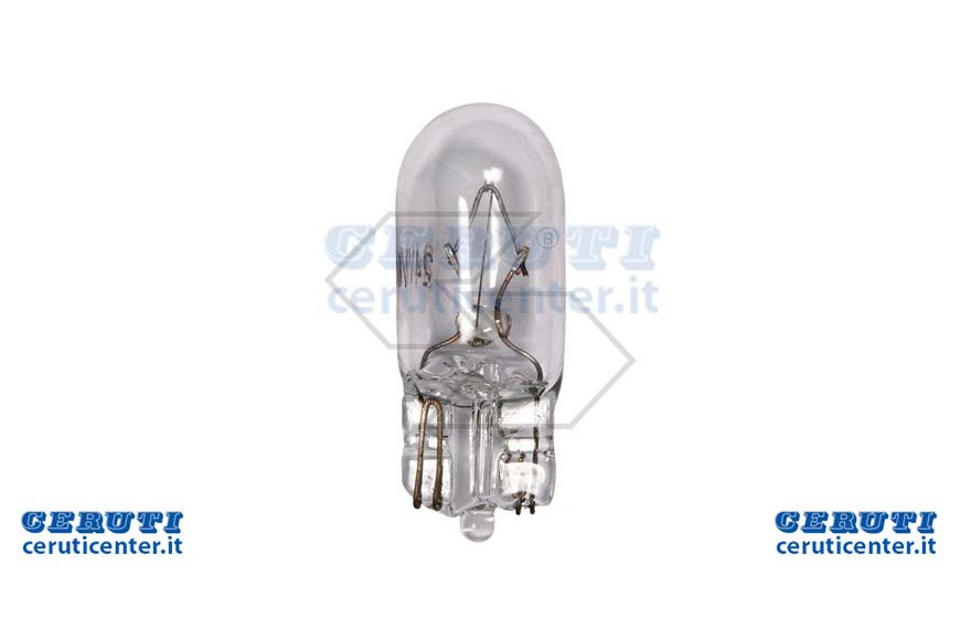 Lamp 12V-1.2W T5 Glass