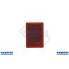 Catadiottro Rosso 57X39 Ades.