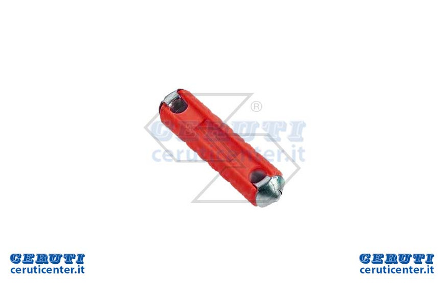 Cylindrical fuse 40 A Red