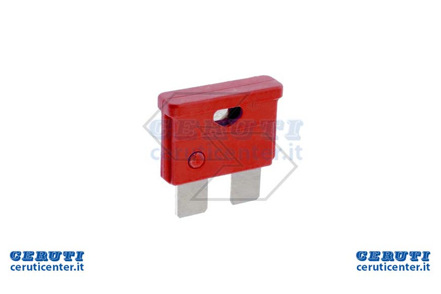 Fuse 10 A laminated Uni Red