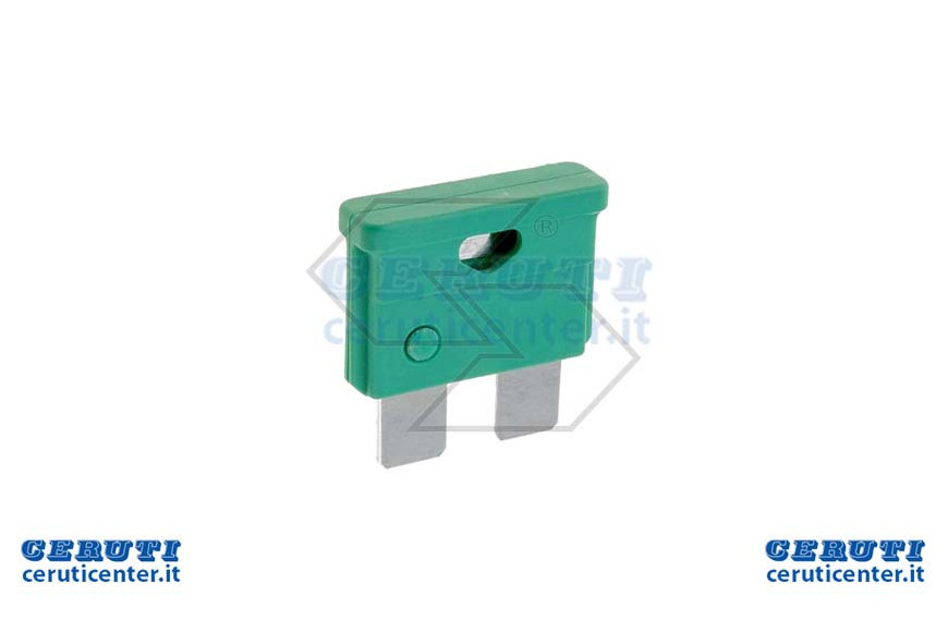 Fusible de 30 A laminé Uni Vert