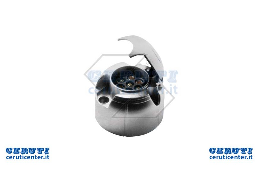 Presa 7 Poli 12 V. Aluminium