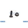 Ploughshare D.10X38C bolt / nut