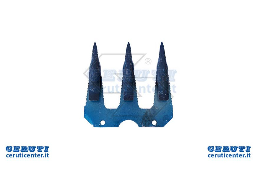 doigts coupés des dents complète