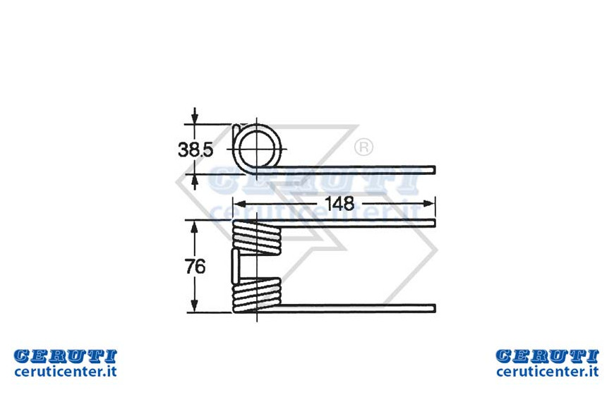 Kemper self-loading spring