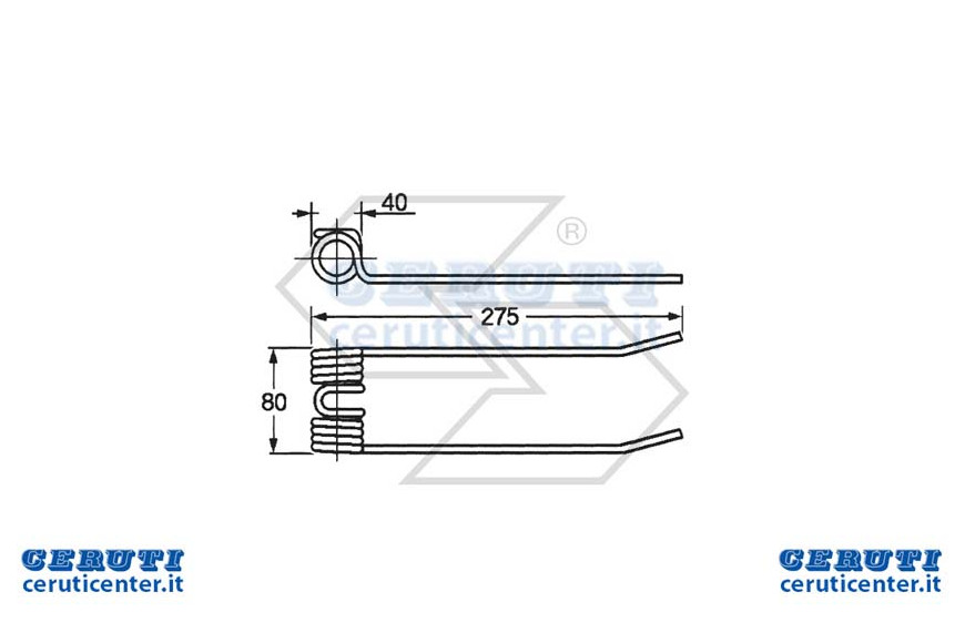 Ranghin.Repossi Bent Spring