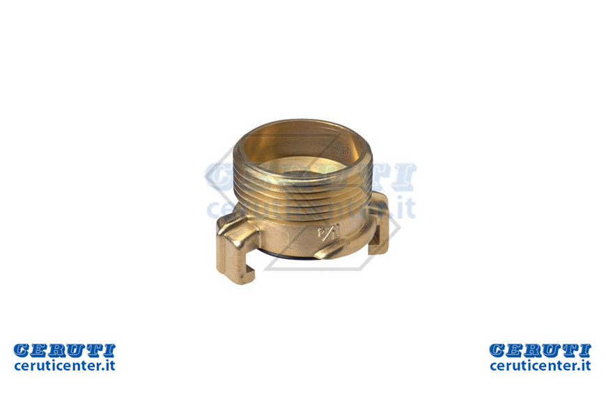 Attacco Rapido In Ottone Masc.3/8''
