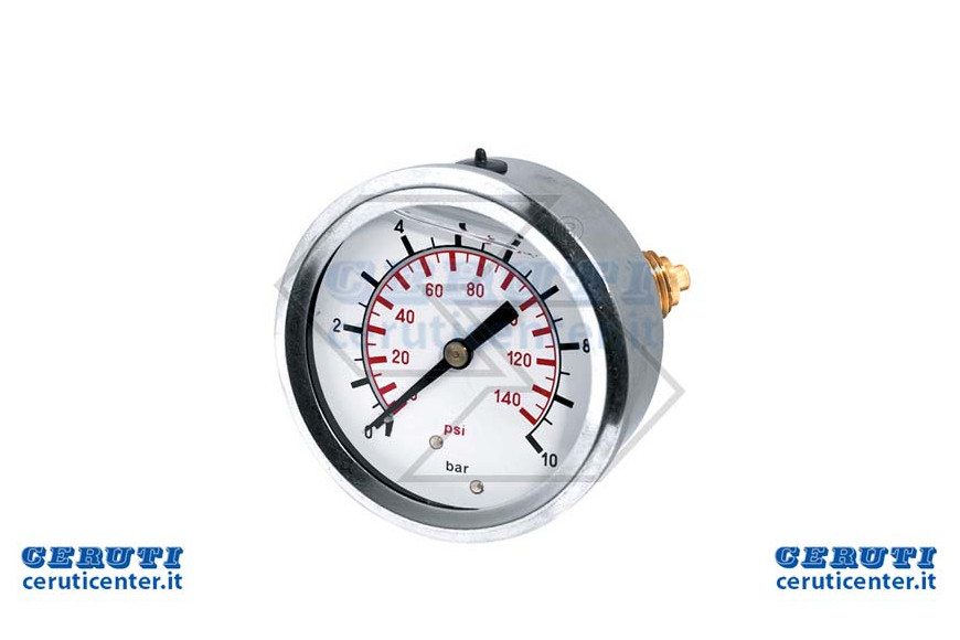 Att.Post.0-100 jauge D.63 Inox