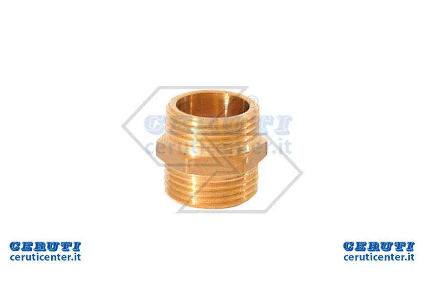 Nipplo In Ottone 1''M X Contalitri