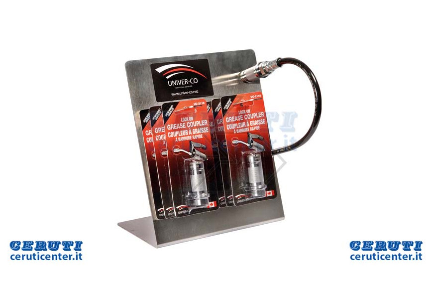 Kit Espositore + 12 Testine Ingrassaggio Univer-Co