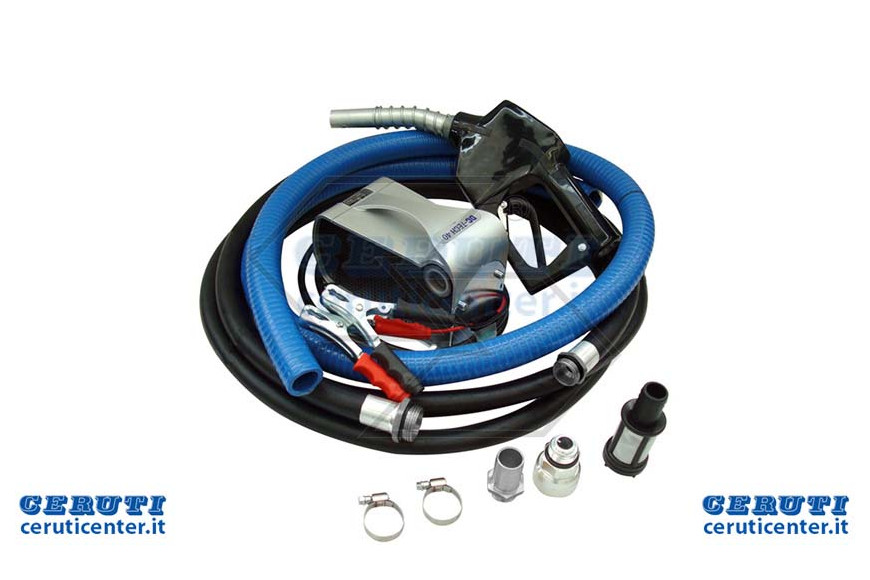 Kit Trav.Gasolio 12V.C/Pist.Manuale