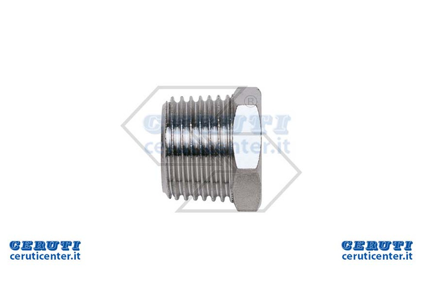 Cylindrical cap 1/8