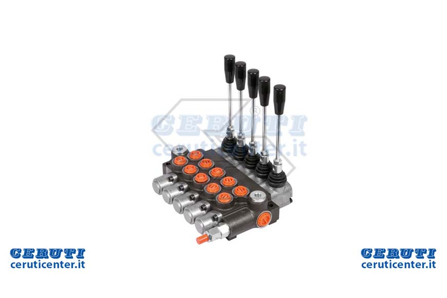 leviers du distributeur 5 D.E. Stand.80L.