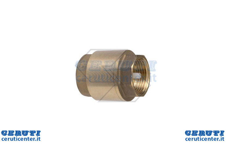 Valvola Ritegno Cilindr.D.3/8''