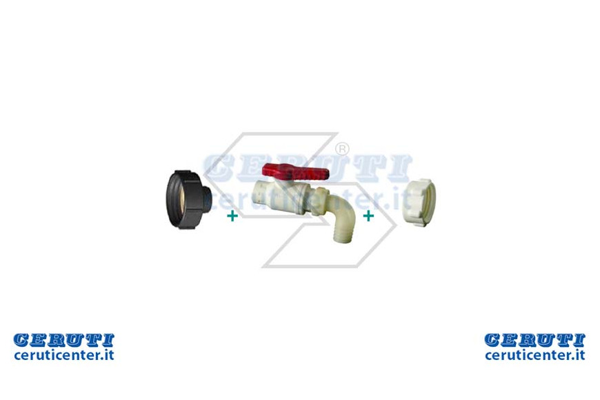 Tanques Cpl.Racc.Curvo Kit X 1 "X25