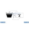 Rubber Strap type Z41 1/2
