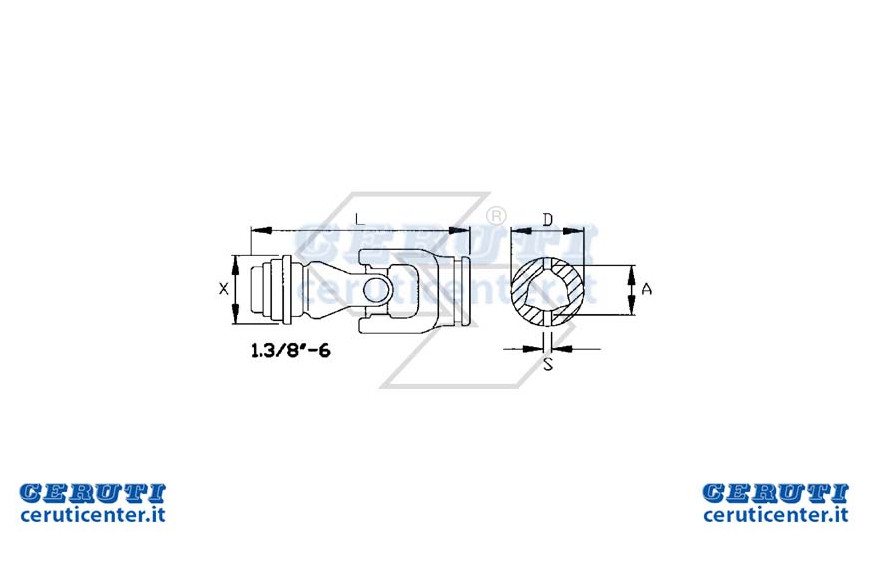 Tube Joint Int.Cat.7 C / collier