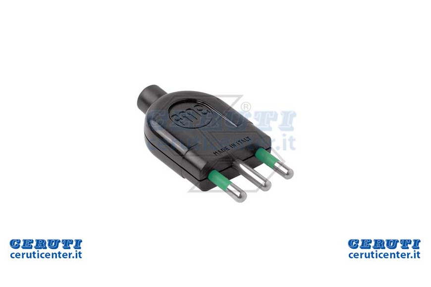 Spina 2 Poli 16A 220V Passo Largo