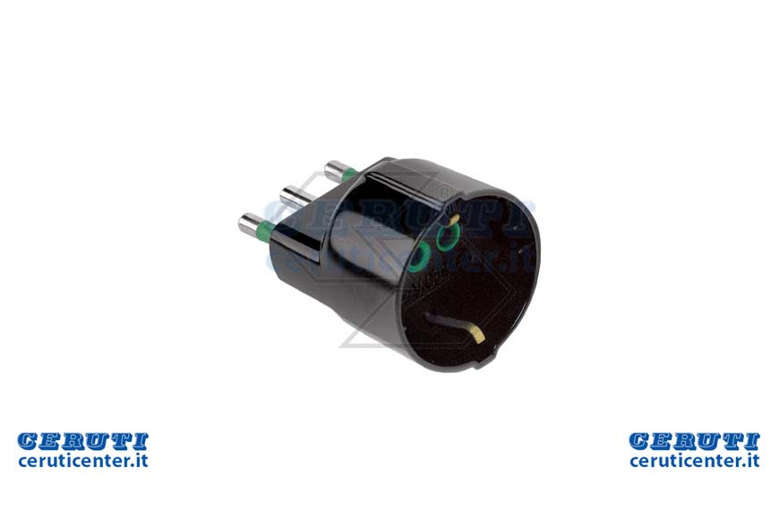 Adapterstecker 2P 16A 200V Mas-Pl